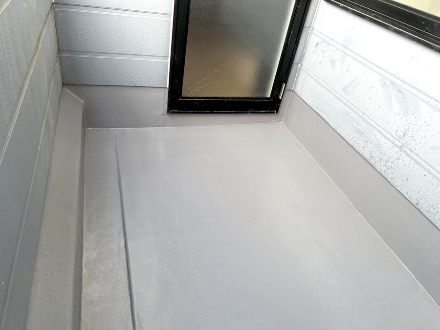 工房ながい　FRP防水　施工画像6